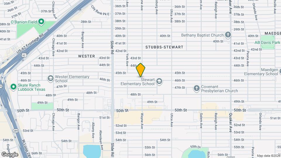 5002 46th St Map and Location Details