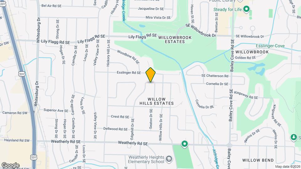 8711 Edgehill Dr SE Map and Location Details