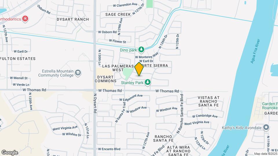 12734 W Merrell St Map and Location Details