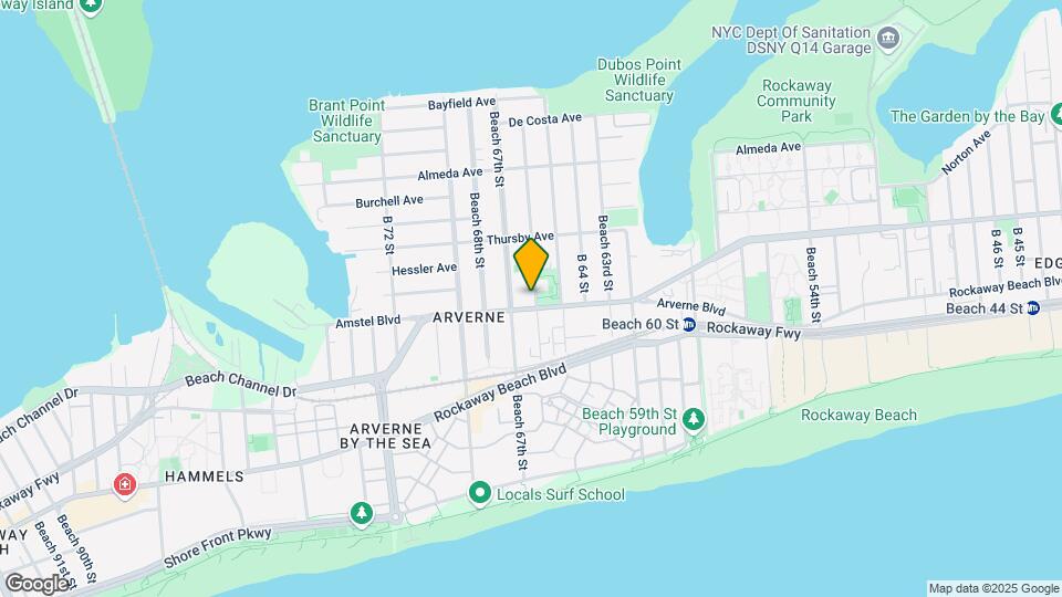 407 Beach 66th St Map and Location Details