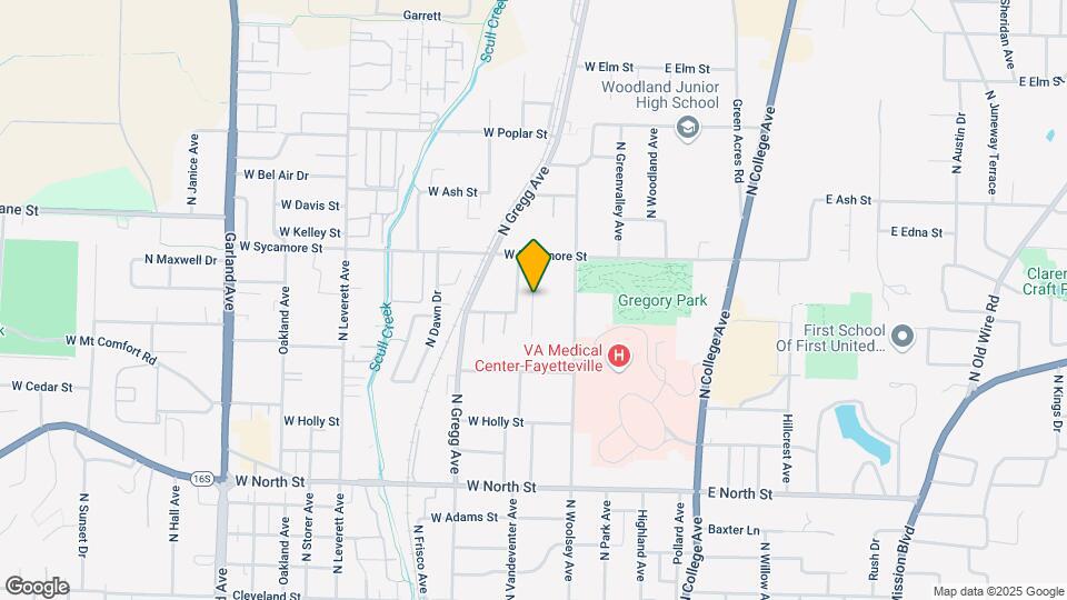 601 N Forest Heights Map and Location Details