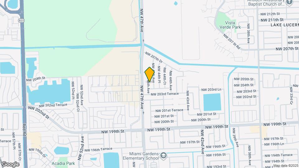20431 NW 46th Ave Map and Location Details