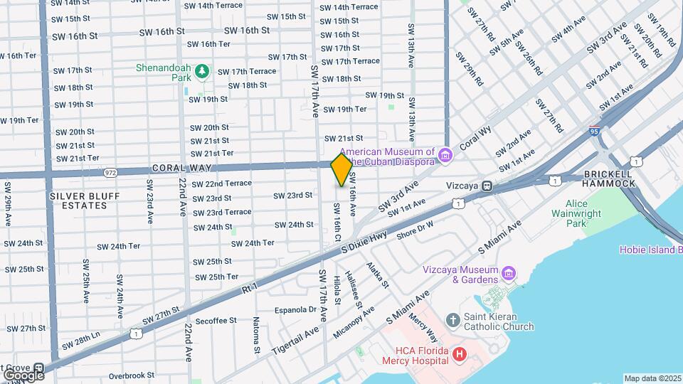 2281 SW 16th Ct Map and Location Details