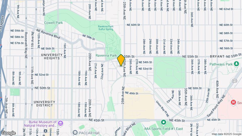 5101 25th Ave NE Map and Location Details