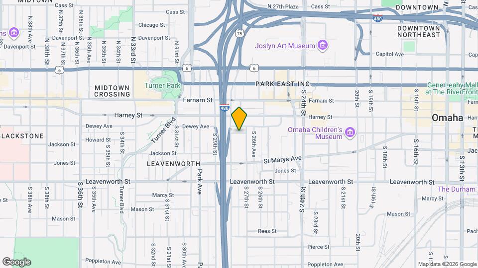 2711 Howard St Map and Location Details