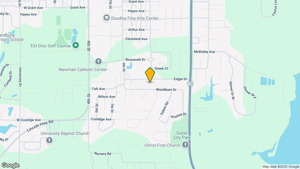950 Edgar Dr Map and Location Details