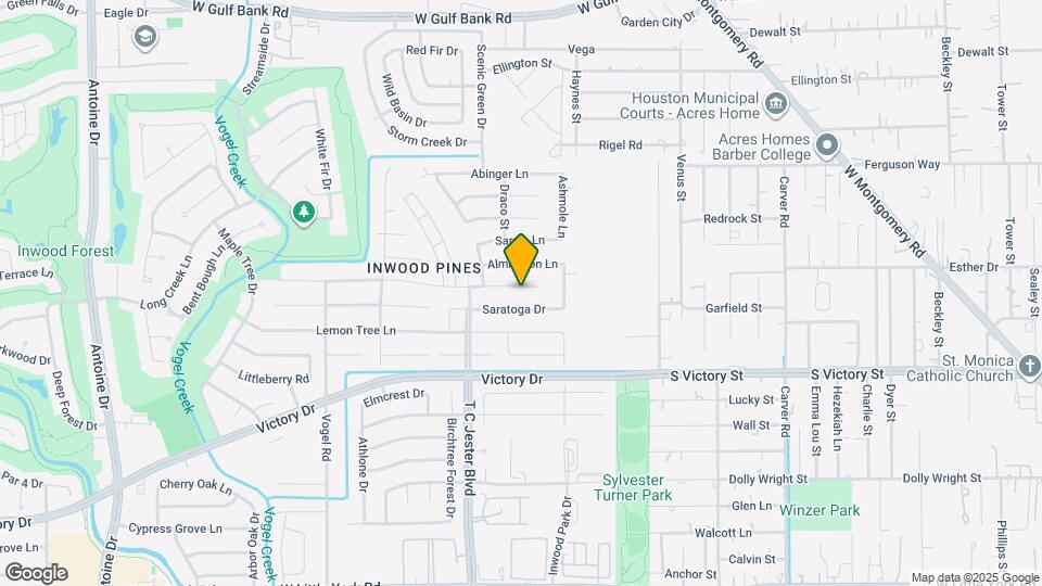 3523 Mayfield Oaks Ln Map and Location Details