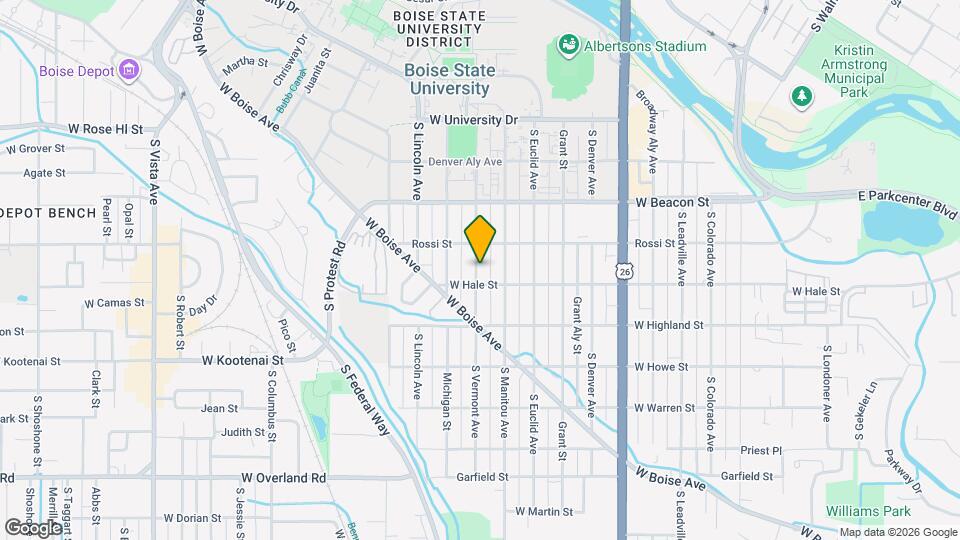 1370 S Vermont Ave Map and Location Details