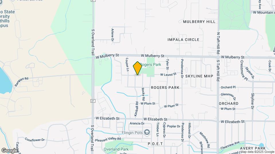 724 Kimball Rd Mapa y Detalles de la Ubicación