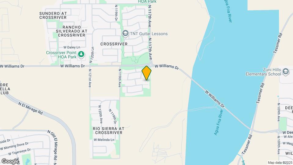 11716 W Foothill Ct Map and Location Details