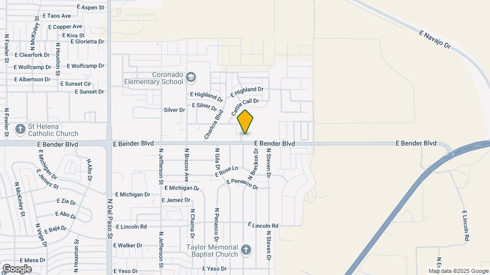 2306 N Thomas Dr Map and Location Details