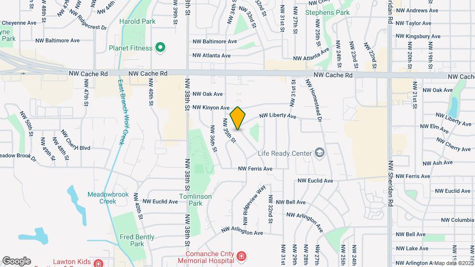824 NW 34th St Map and Location Details