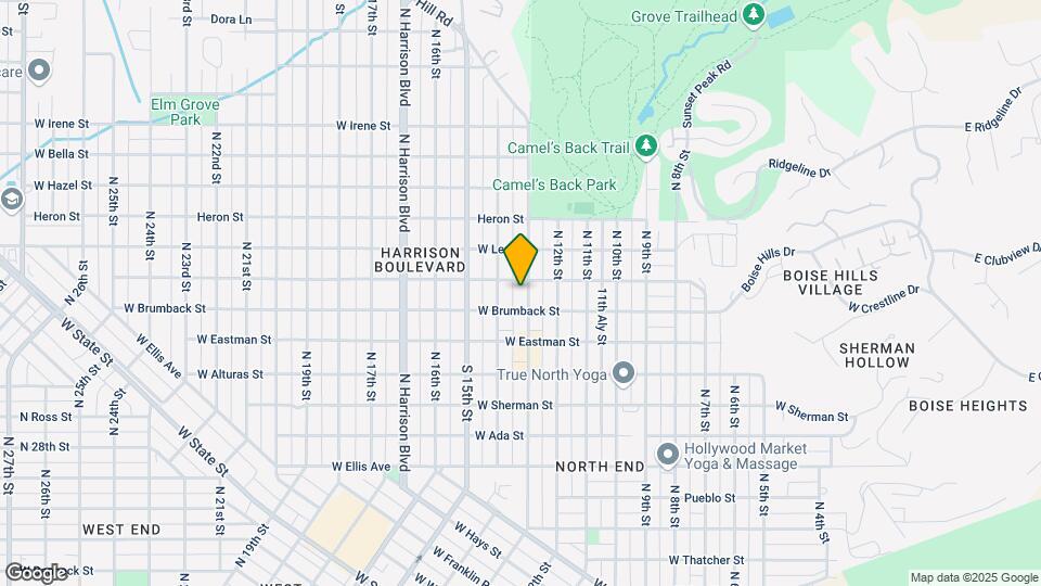 1713 N 13th St Map and Location Details