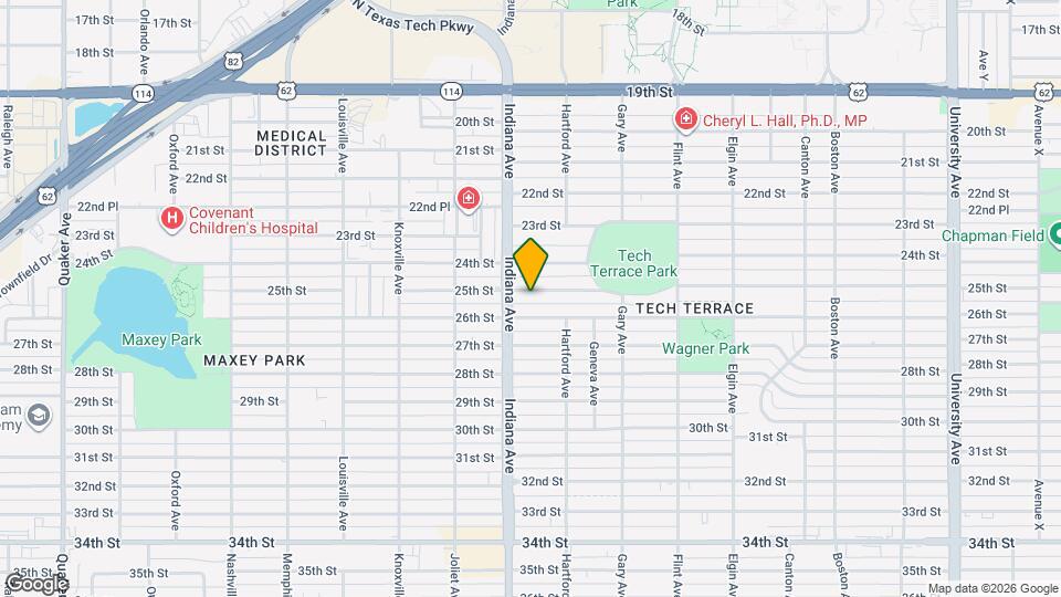 3315 25th St Map and Location Details