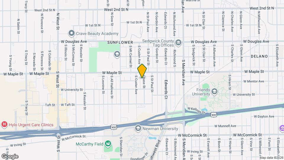 501 Chase St Mapa y Detalles de la Ubicación