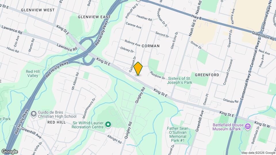 Glendale Manor Map and Location Details