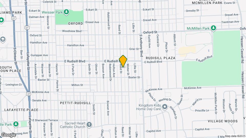 4003 Reed St Map and Location Details