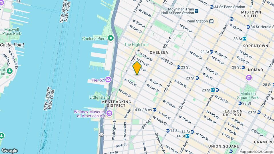 425 West 18th Street Map and Location Details