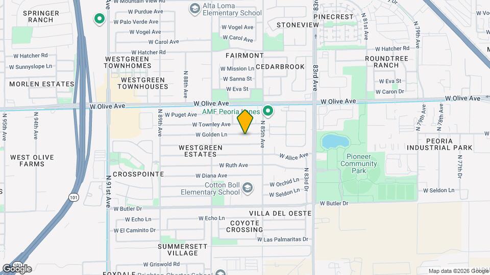 8533 W Golden Ln Map and Location Details