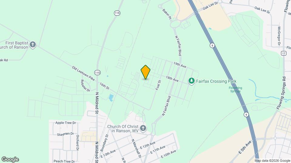 1236 Red Clover Ln Map and Location Details