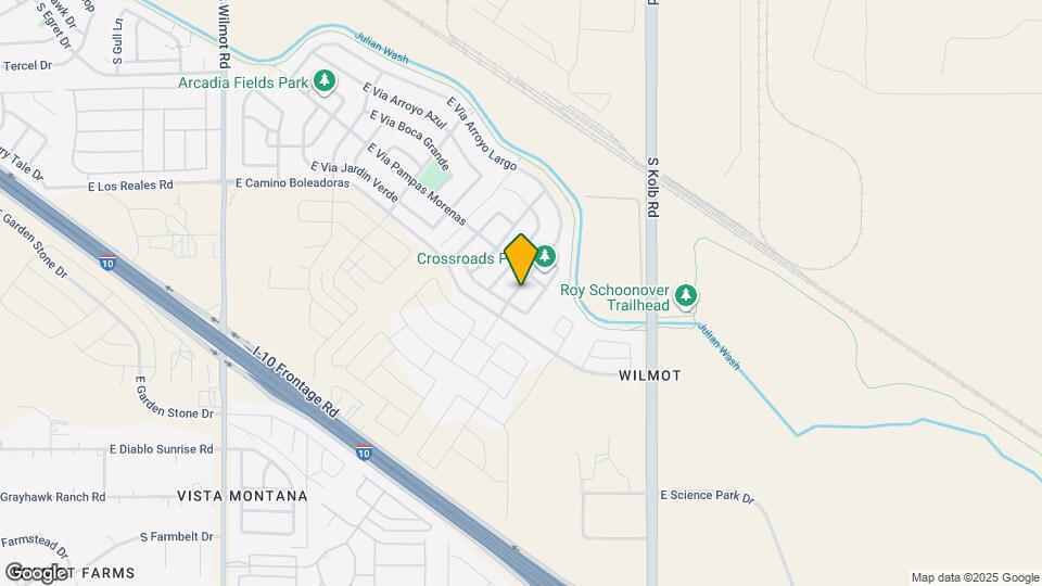 6869 E Via Arroyo Largo Map and Location Details