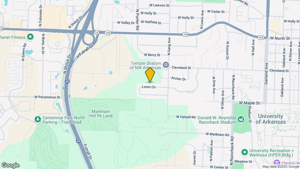 2147 Loren Cir Map and Location Details