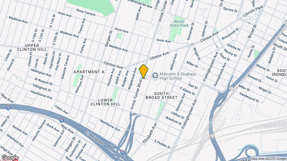 419 Irvine Turner Blvd Map and Location Details