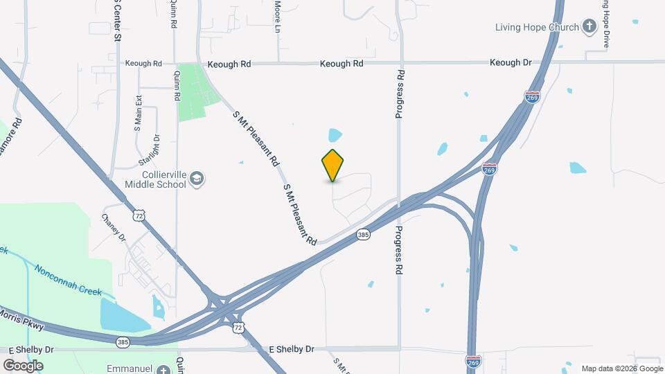 595 Mount Laurel Dr Map and Location Details