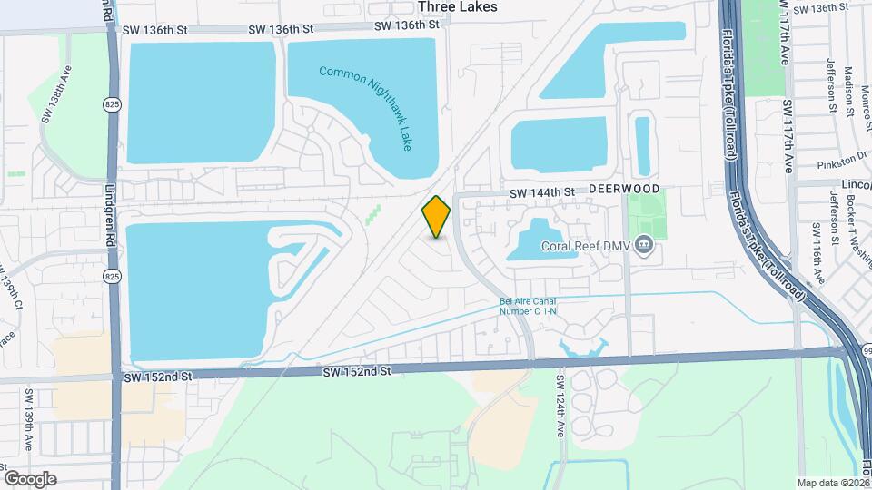 12803 SW 146th Terrace Map and Location Details