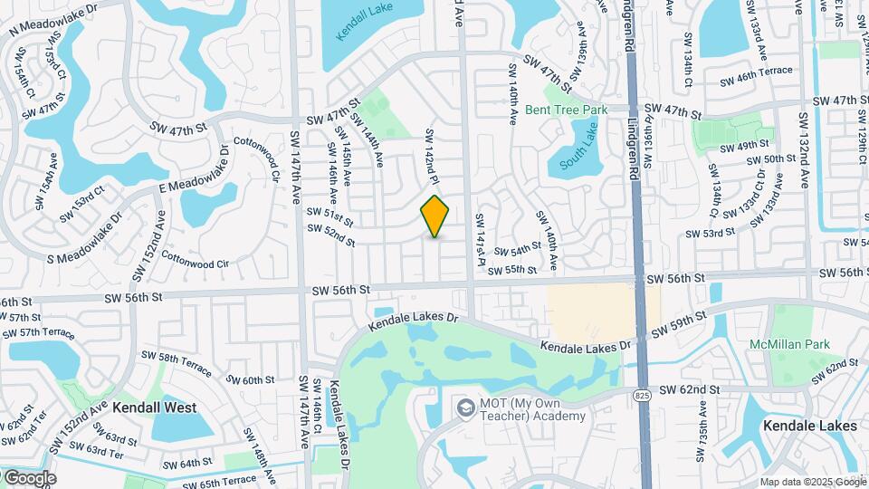 5316 SW 142nd Pl Map and Location Details
