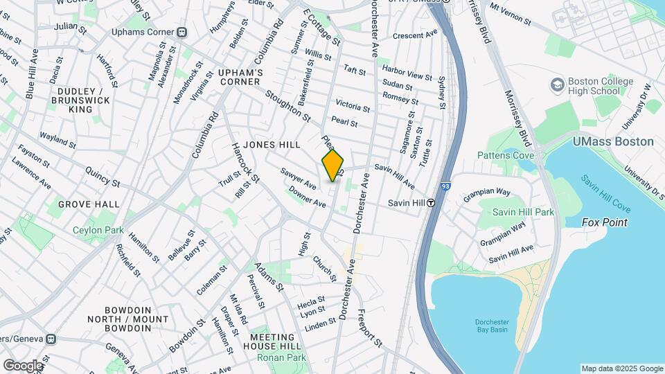 109 Pleasant St, Unit 1 Map and Location Details