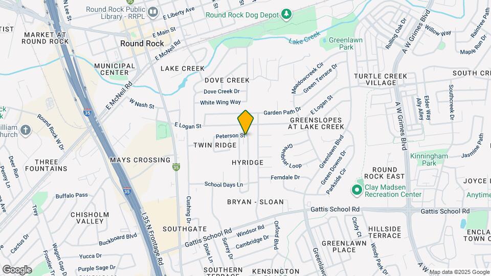 900.902 Ridgemont St Mapa y Detalles de la Ubicación