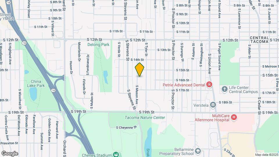 1523 S Mason Ave Map and Location Details