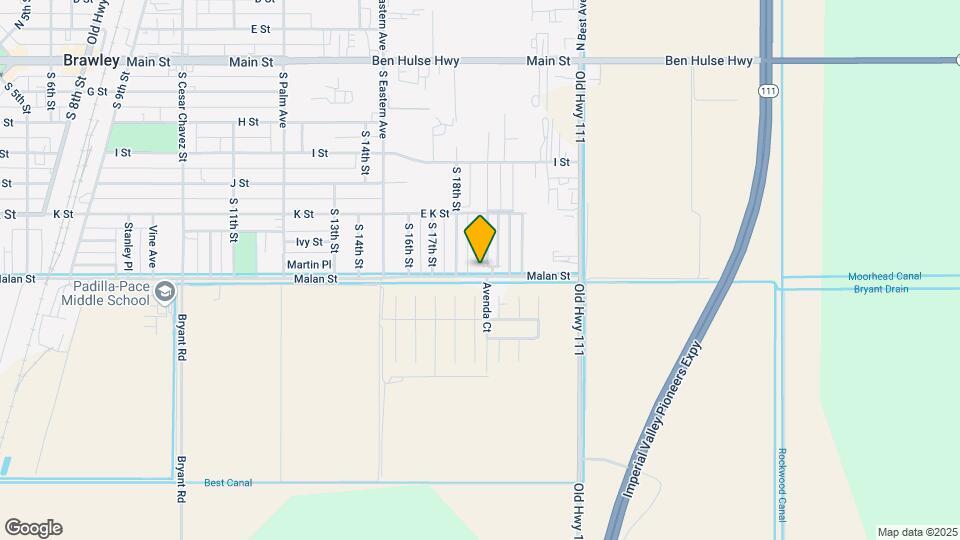 1603 Malan St Map and Location Details