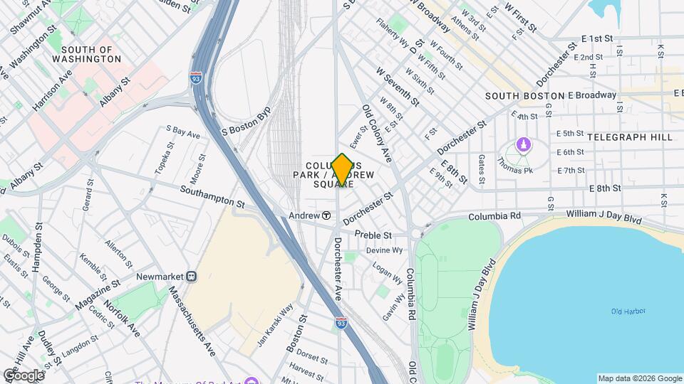 530 Dorchester Ave Map and Location Details