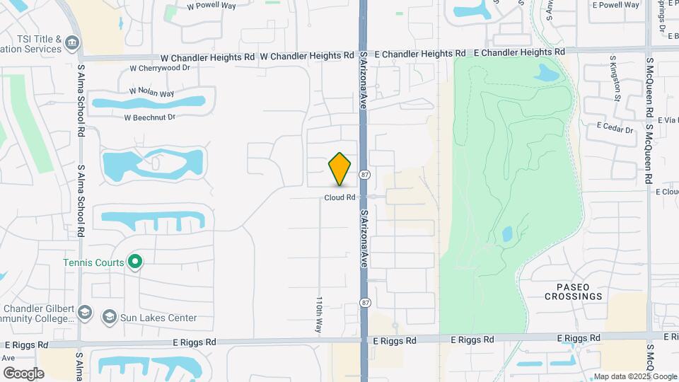 121 W Birchwood Pl Map and Location Details