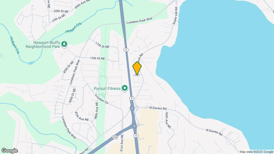 1242 93rd Dr NE Map and Location Details