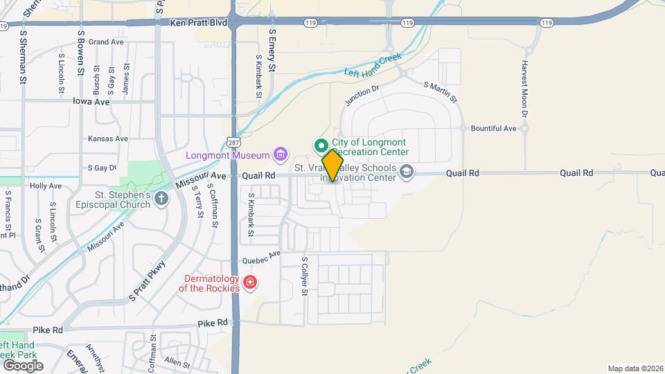 203 Cardinal Way Map and Location Details