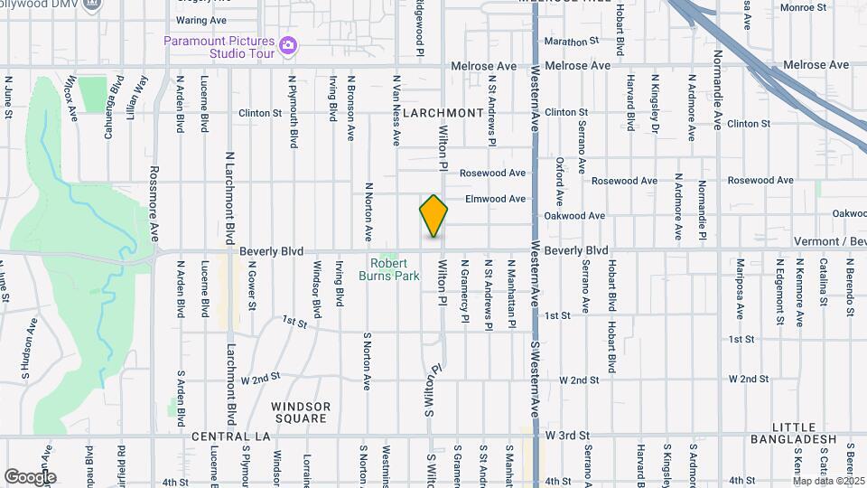 4811 Beverly Blvd Map and Location Details