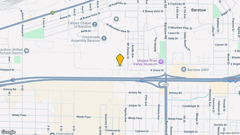 315 W Grace St Map and Location Details