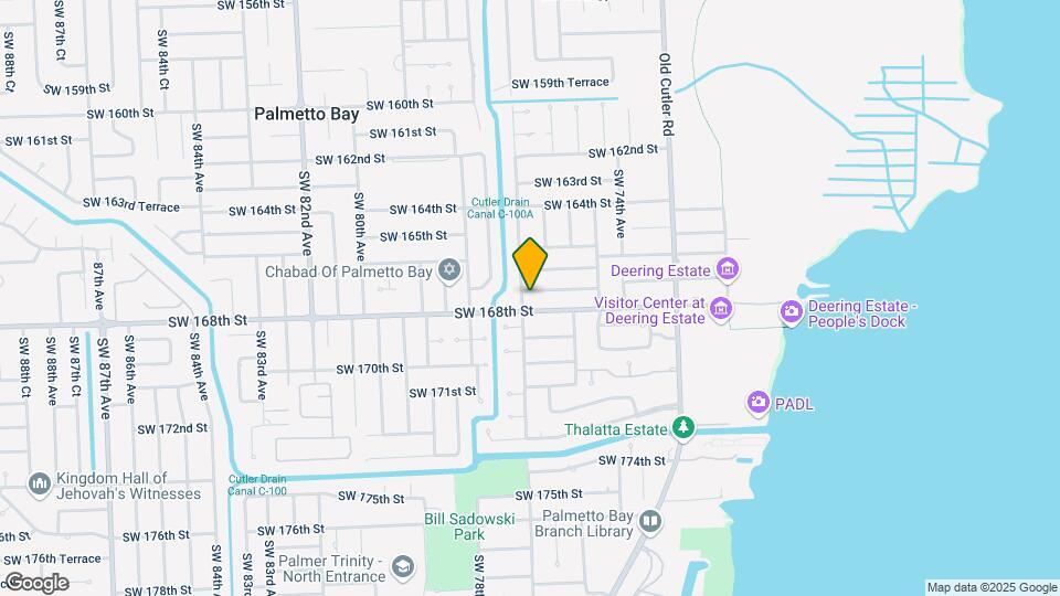7638 SW 167th St Mapa y Detalles de la Ubicación