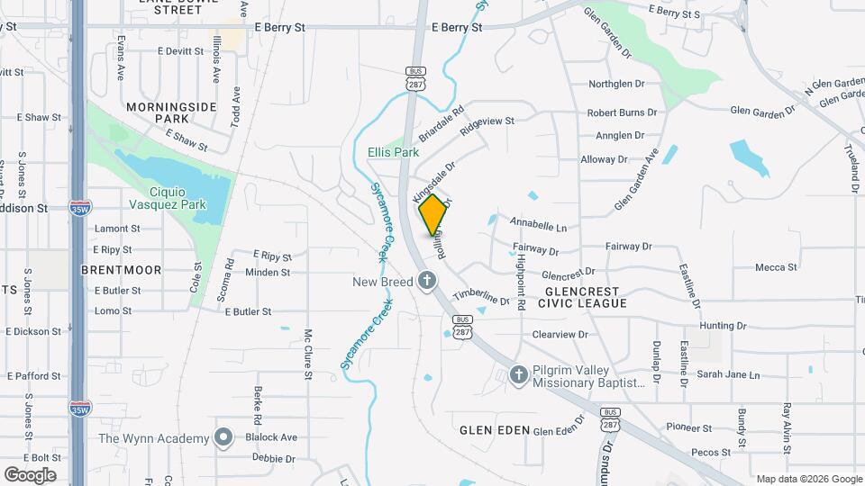 4516 Rolling Hills Dr Map and Location Details