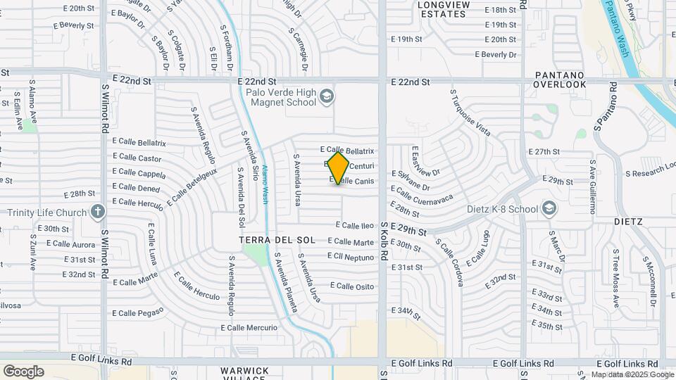 6965 E Calle Denebola Map and Location Details