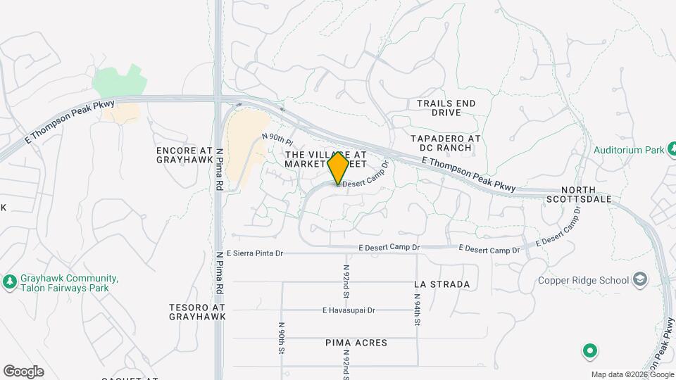 9154 E Mohawk Ln Map and Location Details