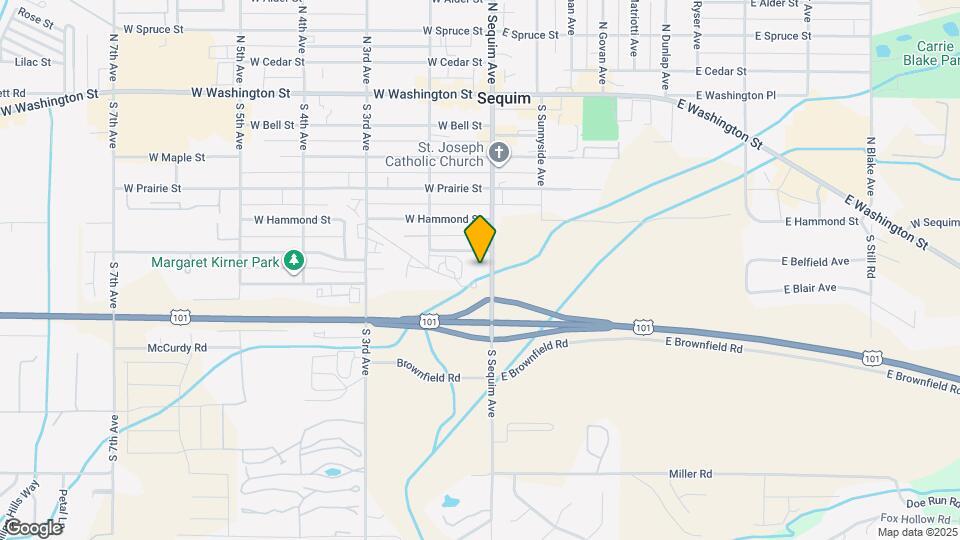 605 S Sequim Ave Map and Location Details