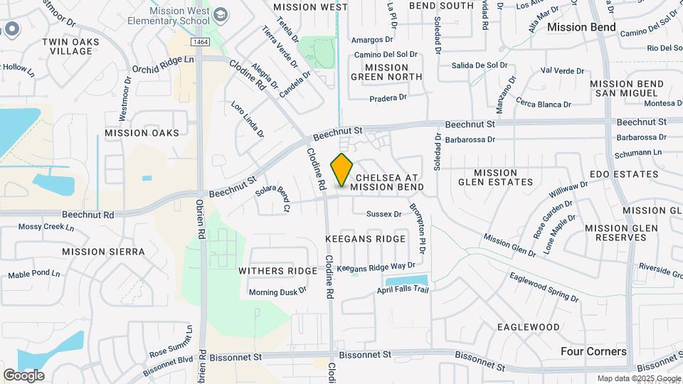 8231 Chelsea Bend Ct Map and Location Details