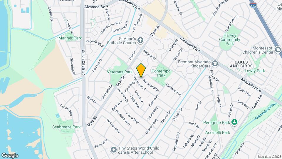 4444 Alice Way Map and Location Details