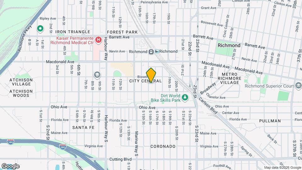 138 16th St Map and Location Details