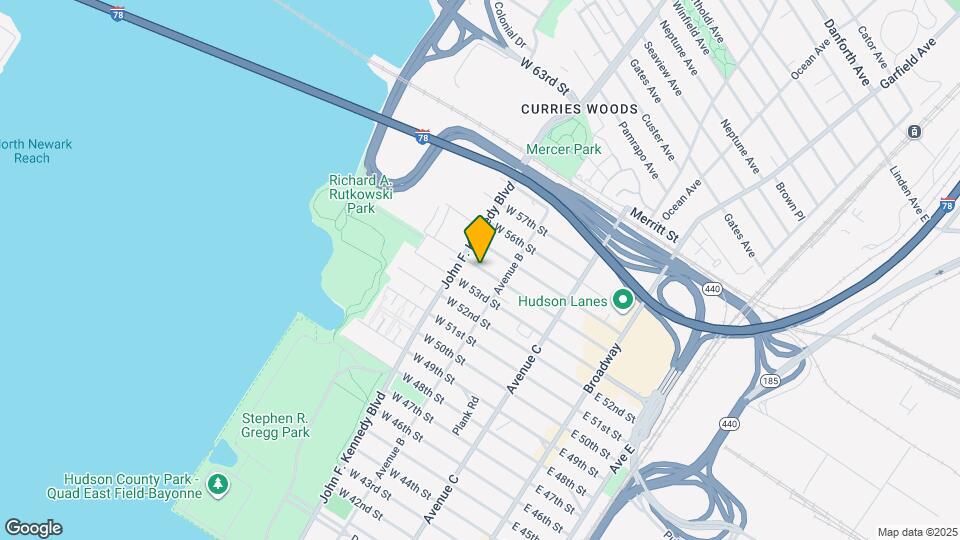 125 W 54th St Map and Location Details