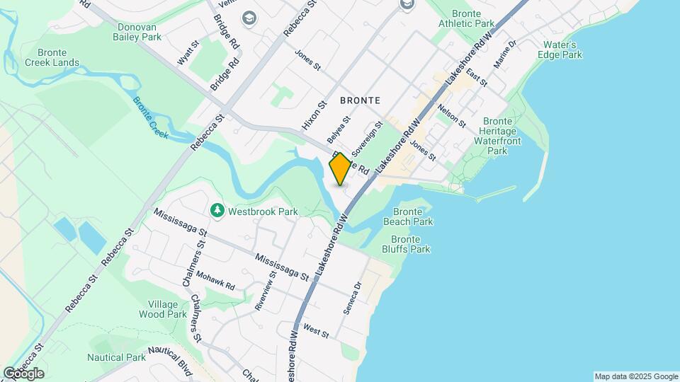Bronte Harbour Club Condominiums Map and Location Details